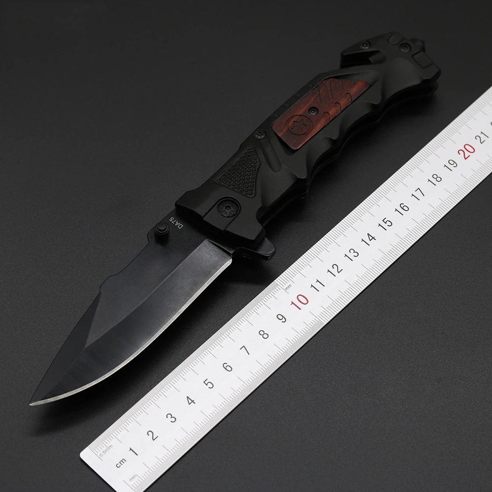 

High Quality New Tactical Knife 440C Steel Blade Best Folding Knives Outdoor Tops Knife EDC Pocket Tool