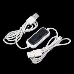 USB 2,0 High Speed смарт-ПК к пк передача данных кабельная Клавиатура кабель для мыши легко поделиться подключением и воспроизведением диск