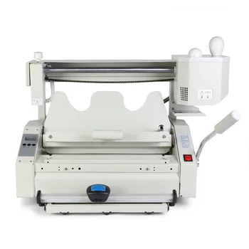 

4-in-1 Manual Hot Glue Book Binder Binding Machine for Library Studio Printing and Publishing Enterprises