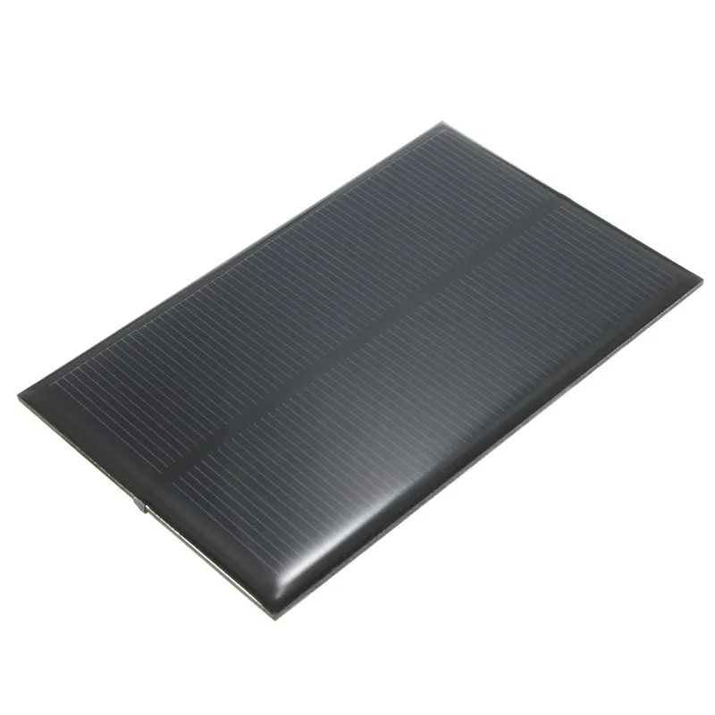 

5V 1.25W 250mA Monocrystalline Silicon Epoxy Solar Cells Solar Panel Mini Solar Module For Cellphone Battery Charger 110*69mm