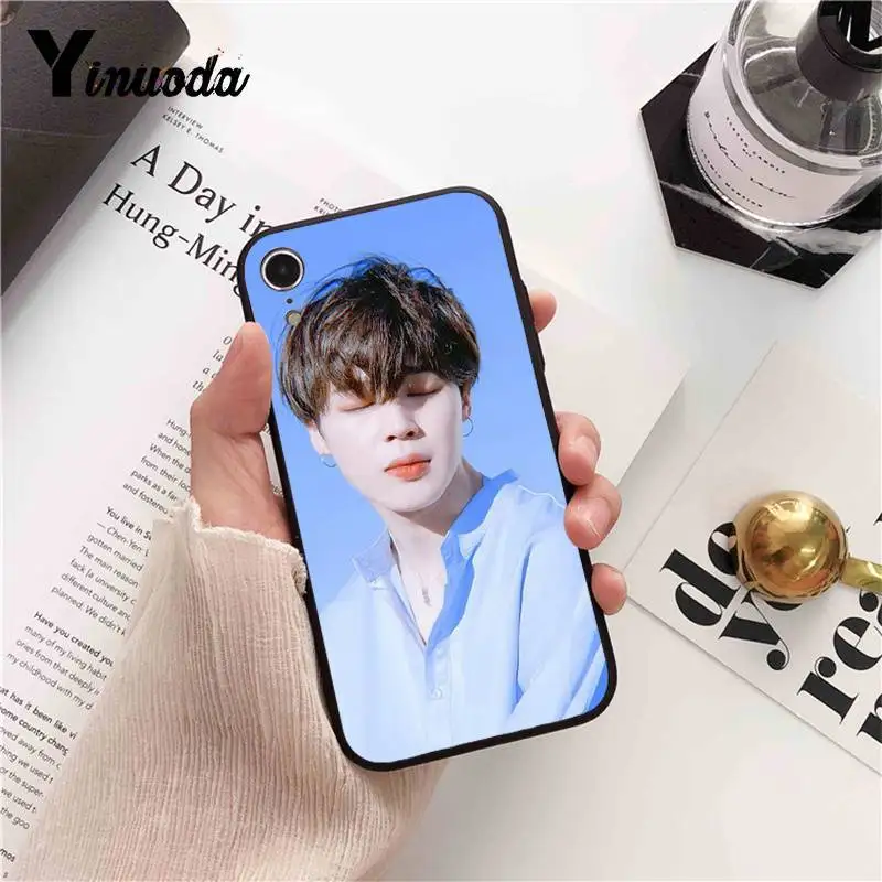 Yinuoda BTS Bangtan V Jimin DIY Painted Phone Case for iPhone X XS MAX 6 6s 7 7plus 8 8Plus 5 5S SE XR Yinuoda BTS Bangtan V Jimin DIY Painted Phone Case for iPhone X XS MAX 6 6s 7 7plus 8 8Plus 5 5S SE XR