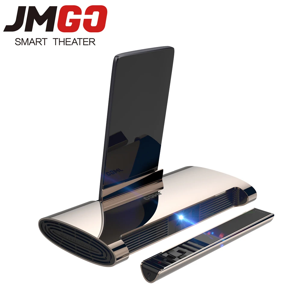 

JMGO M6 Mini Projector Led Proyector Android 7.0 Support 4k Video Projetor with WIFI, Bluetooth, HDMI, USB, Laser Pen Beamer