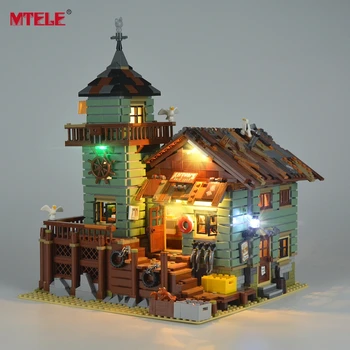 

MTELE LED Light Kit For 21310 Old Fishing Store Building Block Lighting Set Compatible With M0odel 16050 For Kids Christmas Gift