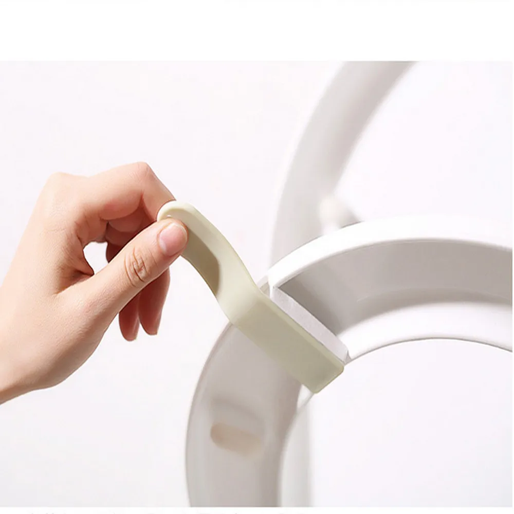 

Creative Cute Toilet Seat Cover Lifter Handle Avoid Touching Hygienic Clean #3$