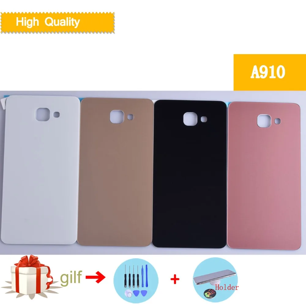 

For Samsung Galaxy A9 2016 A9100 A910 A910F Back Battery Case 3D Glass Rear Housing Cover Rear Door Case Replacement