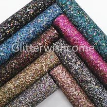 Glitterwishcome 21X29 см A4 размеры винил для Луки с эффектом блестящей кожи Fabirc искусственная кожа простыни детские, GM287A