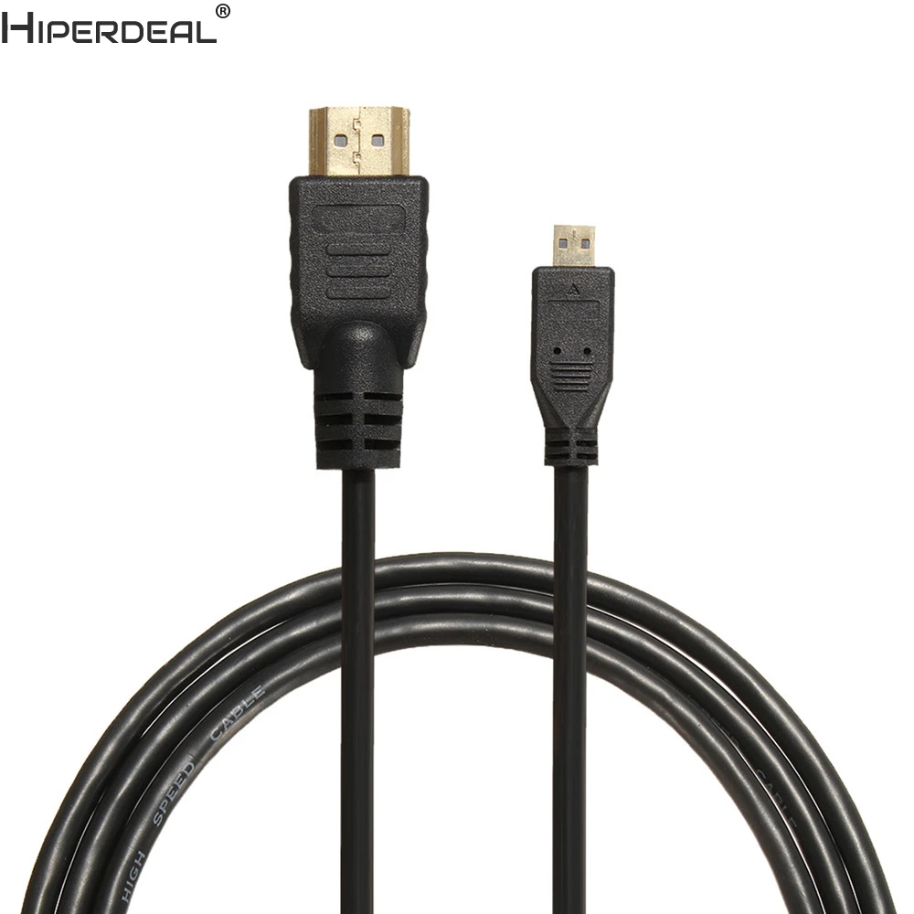 

HIPERDEAL Micro HDMI To HDMI Male Adapter Converter Cable For Droid EVO HTC 4G 1080P