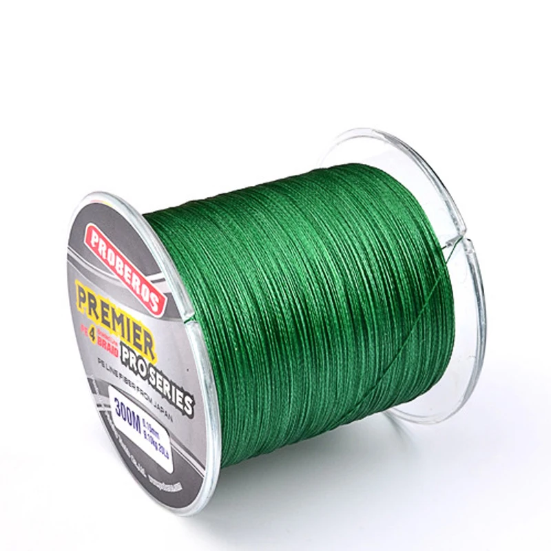 

300M Carp/Fly Fishing line Strong PE Braided Fishing Line Multifilament Fishing Rope 4 Strands Carp Fishing Rope Cord 6LB - 80LB