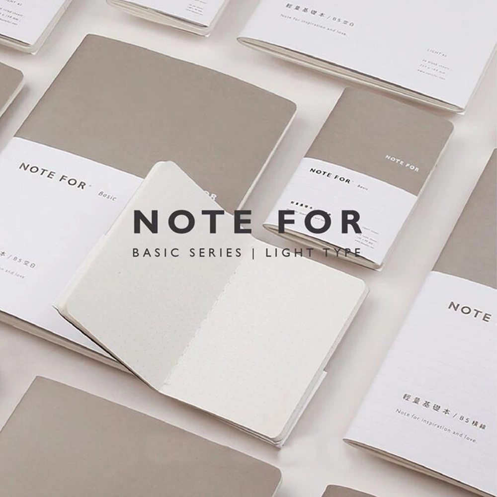 

Note For Basic Series Light Type Portable Pocket Useful Daily Memos Notebook Office School Noted Stationery Planner Organizer