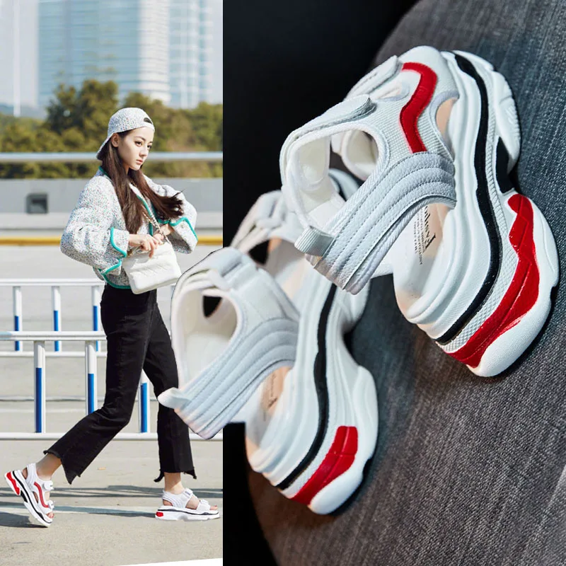 Ouyilu 2018 Outdoor Sandals Crocs Shoes Genuine Leather Man Woman Brand Super Light Antiskid and wear-resistant Sneakers35-40
