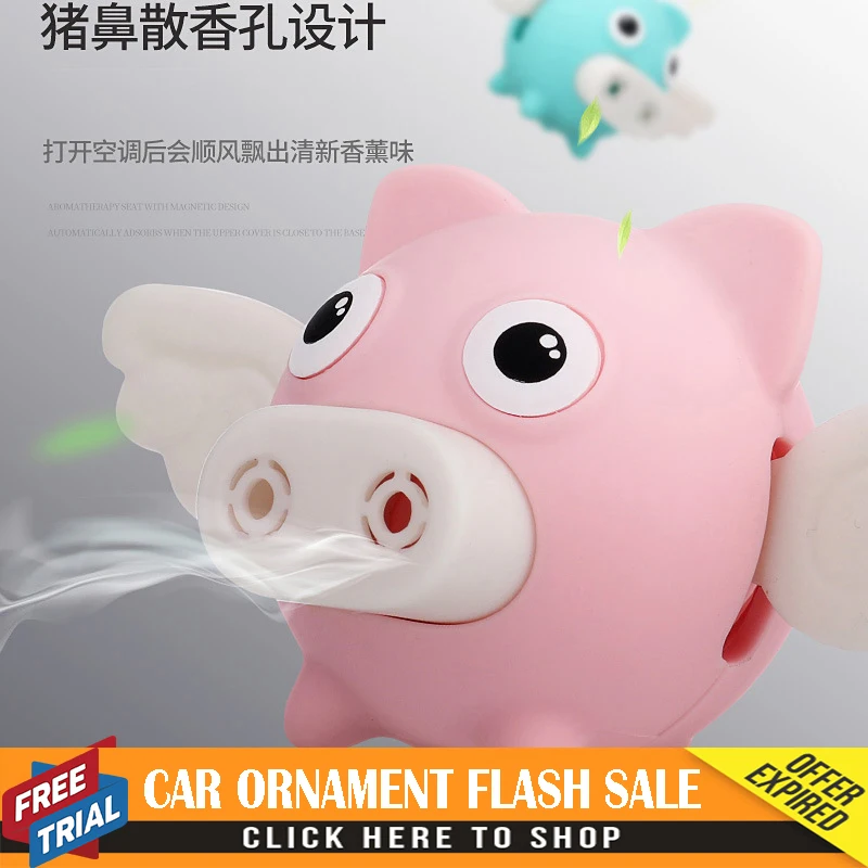 

small flying pigs car outlet air conditioning clip automotive decorative supplies furnishing articles perfume