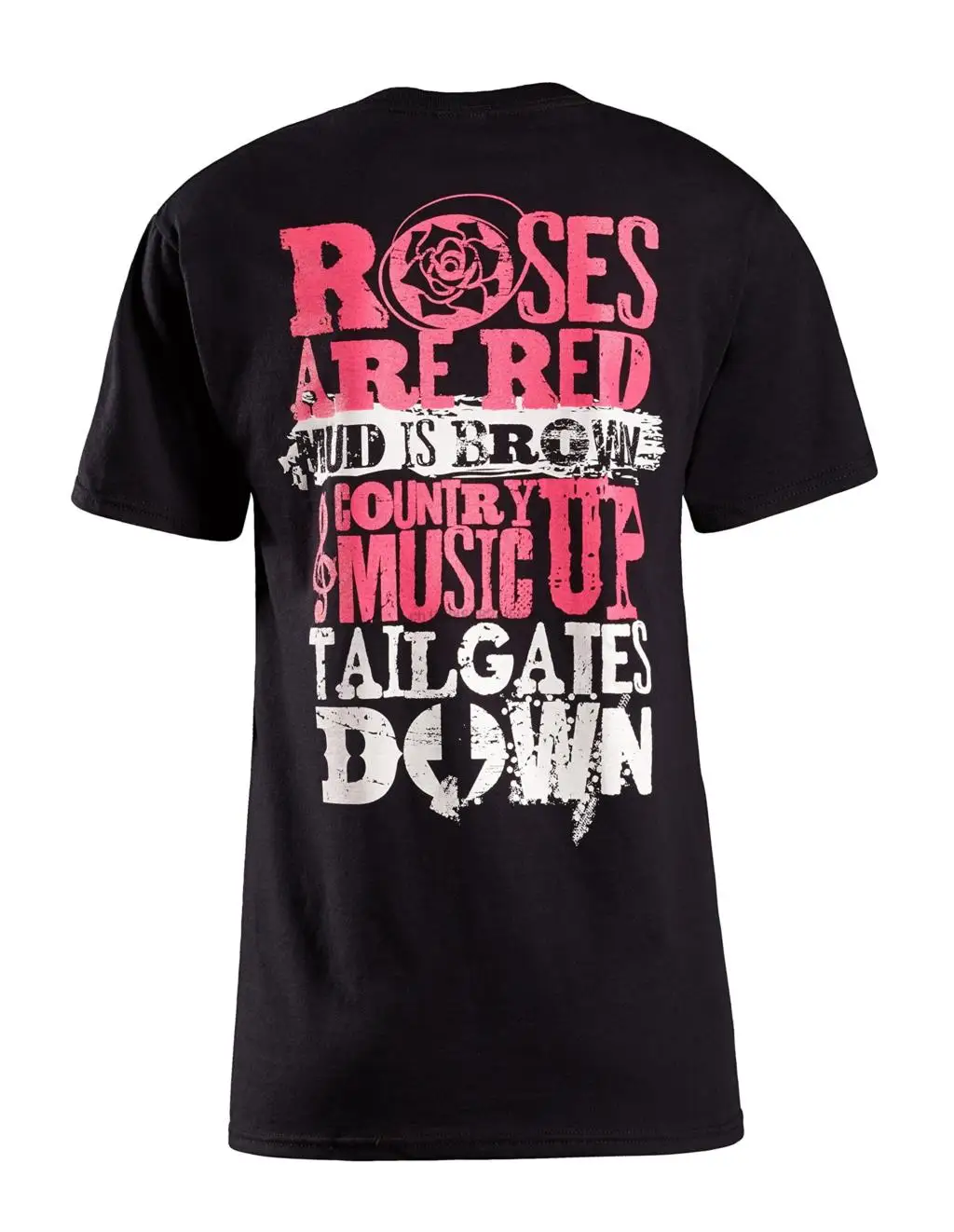 Cute n' Country Shirt Roses Are Red Mud Is Brown Country Music Up Tailgates Down