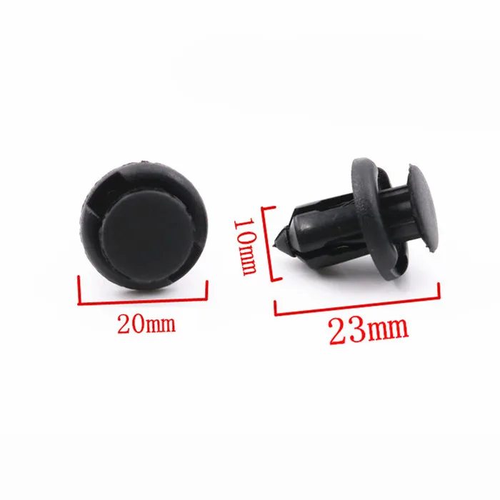 

10mm 50Pcs Applicable to the new Honda XRV guard plate bumper machine cover clip in the mesh water tank cover plate buckle