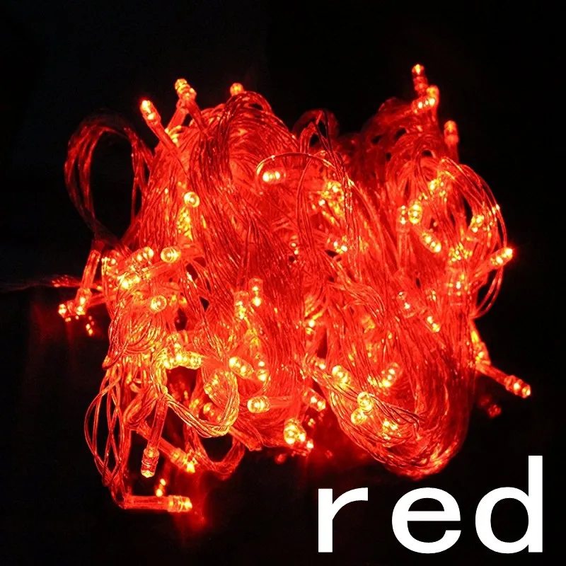 New 20M 200 LED Fairy String Lights Multi-color 220V Waterproof holiday led lighting Christmas/Wedding/Party Decoration Lights