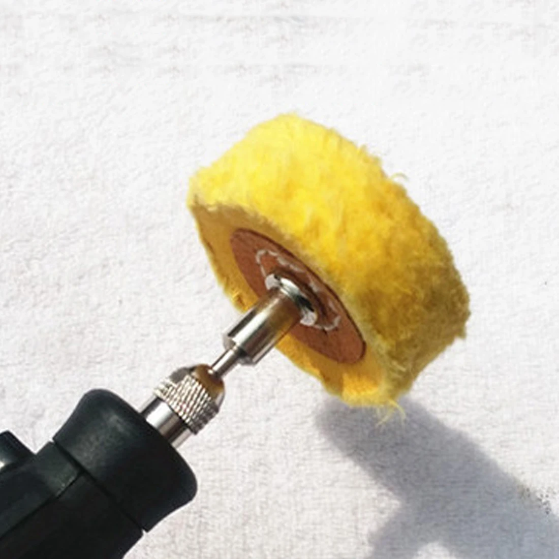 Grinder Brush T Style Polish Buffing Wheel Grinding Head Cloth Dremel Wheel For Rotary Abrasive Tools Dremel Accessories Shank