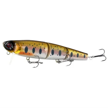 

1pcs Minnow Artificial Bait For Sea Fishing Wobblers Lifelike Fishing Lure 3 Segment Trolling With Hooks Wobbler Hard Bait Peche