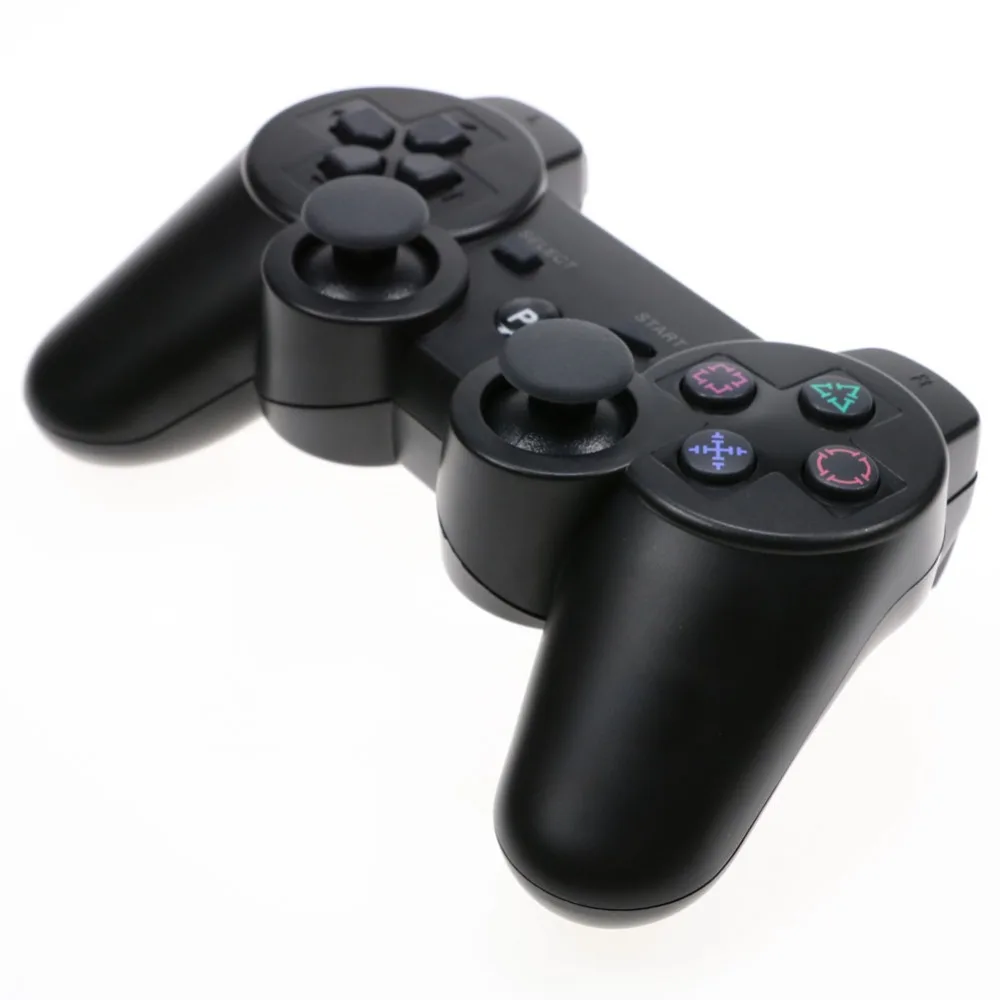 2 шт. для PS3 эргономичный геймпад Беспроводной bluetooth-контроллер для sony playstation 3 контроллер джойстик игровой коврик пульт дистанционного управления 12 Цветов