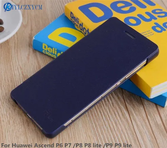 Kiylczxycm для Huawei P8 lite 3D логотип вьетнамки из искусственной кожи защитный флип чехол