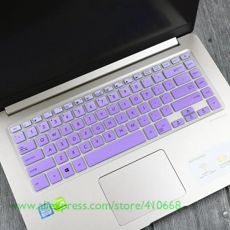 15 6 &quotсиликоновый защитный чехол для клавиатуры Asus vivobook S15 Pro S5100UQ7200 S5100UA S5100 S5100UQ