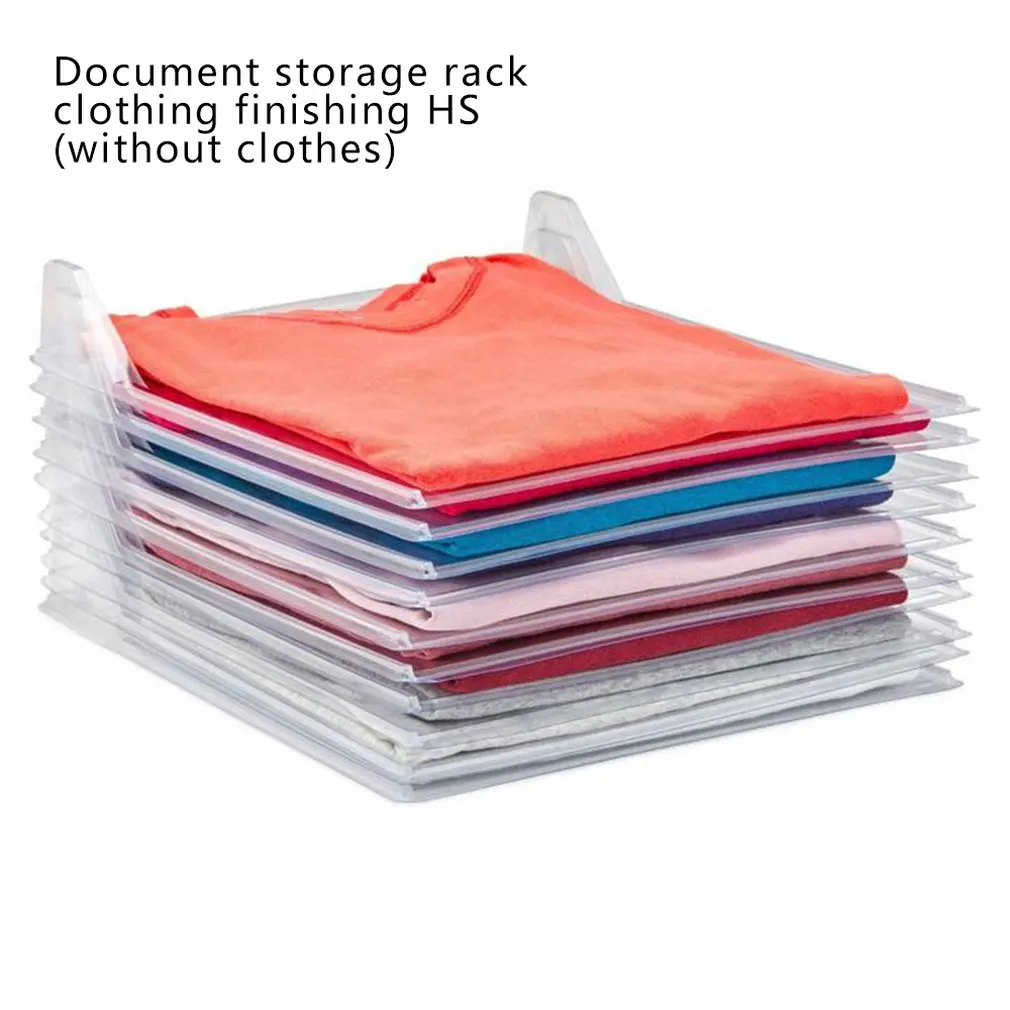 

Fast Clothes Fold Board Clothing Organization System Shirt Folder Travel Closet Drawer Stack Household Closet Organizer