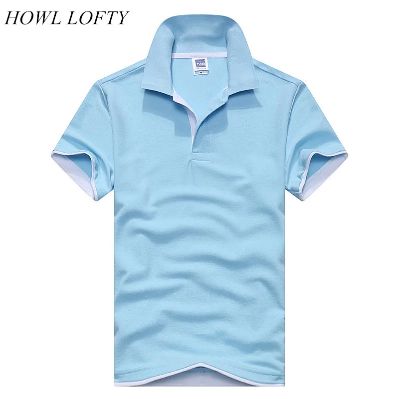 Новая брендовая мужская рубашка поло, Мужская хлопковая футболка с коротким рукавом, майки для мужчин, одежда для поло, повседневная мужская рубашка поло с воротником
