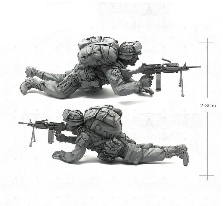 Tobyfancy 1 35 Modern U S Army Machine Gunner Lying Shooting Military 