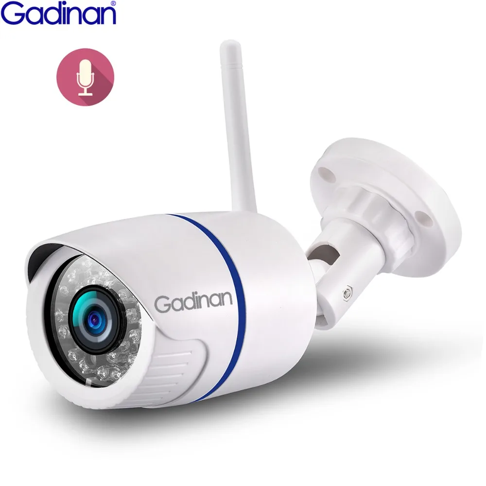 IP-камера видеонаблюдения Gadinan HD 1080P беспроводная с ночным видением | Безопасность