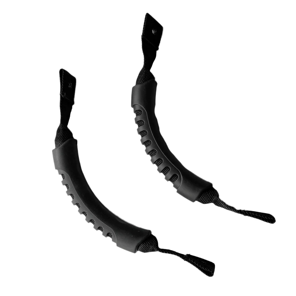 Durable 1 Pair Marine Kayak Carry Handle Webbing Hand Fitting Sit On Top Boat Canoe Strap for Fishing Kayak Boat Dinghy Accesory
