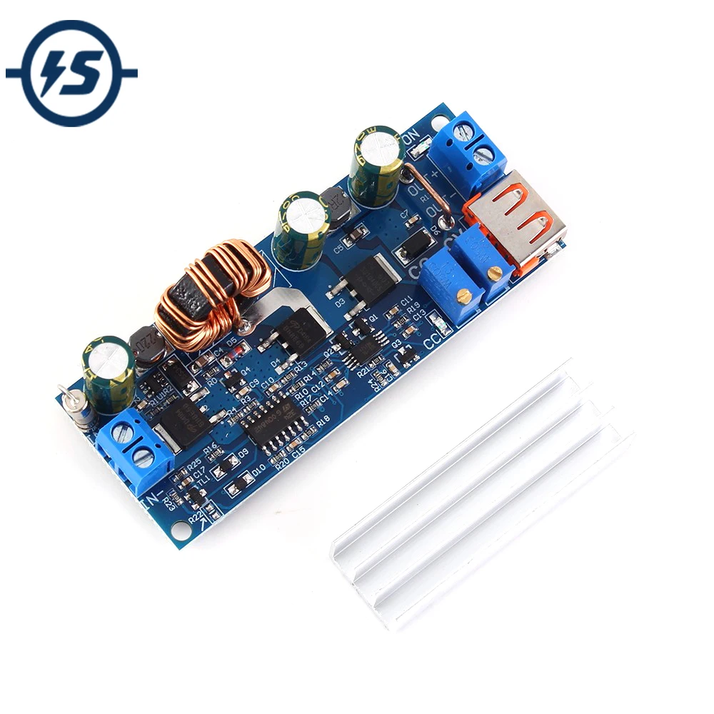 DC 2 V 24 до 3 30 80W USB Повышающий Модуль питания Регулируемый преобразователь