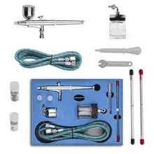 BMBY-SP134K 0,2 мм/0,5 мм 7cc Профессиональный Триггер двойного действия с воздушным управлением краской Аэрограф для художественных и ремесленных проектов Tatto