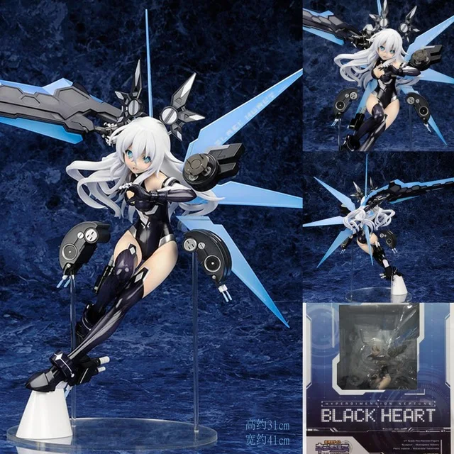 Экшн-фигурки Japaness Hyperdimension Neptunia Lastation Noire аниме черное сердце ПВХ Brinquedos коллекция