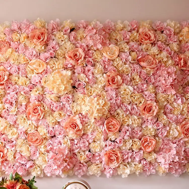 60x40 см искусственные розы настенные панели для свадебного фона центральные вечерние украшения