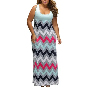 

2019 MAXIORILL New платье new hot summer women's striped casual loose dress wholesale free shipping made in China t3+3