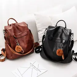 Женский Повседневный Рюкзак Для Путешествий, женская маленькая сумка, противоугонные школьные сумки для девочек-подростков