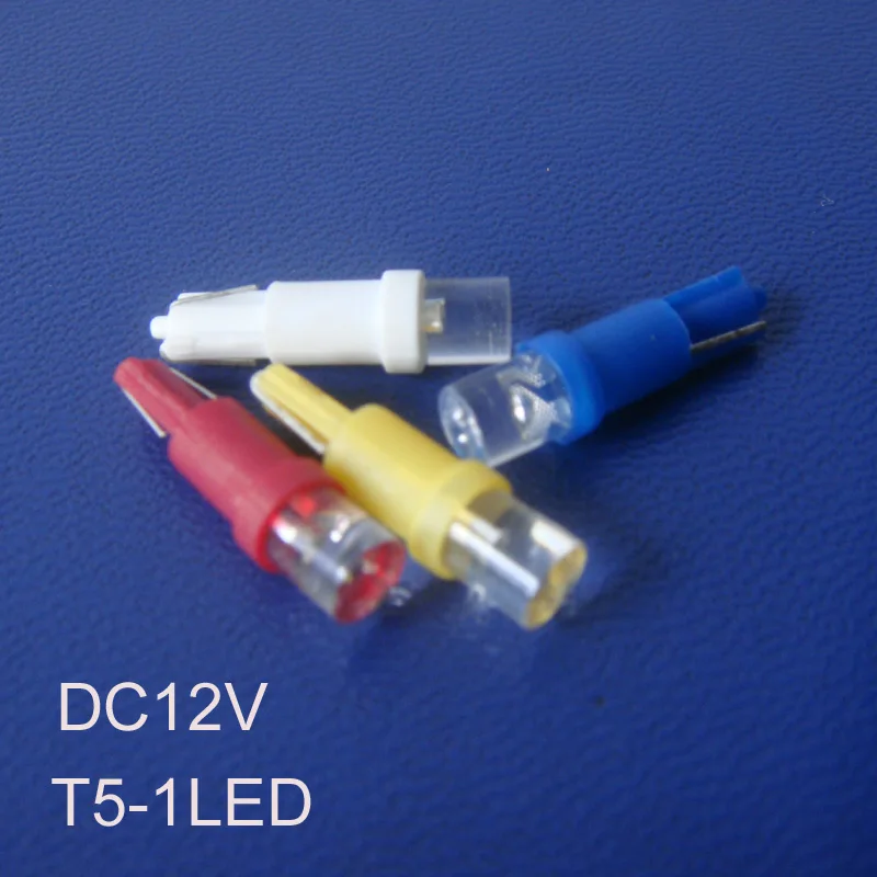 

High quality 12v T5 car led Instrument light car led T5 Dashboard Warning Indicator,T5 led car bulbs free shipping 50pcs/lot