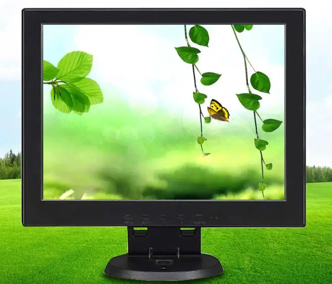 

New 12.1 inch 12 TFT LCD Computer Display Monitor Screen Input Interface (HDMI USB VGA BNC AV ) 1024*768 4:3 For ATM POS Car PC