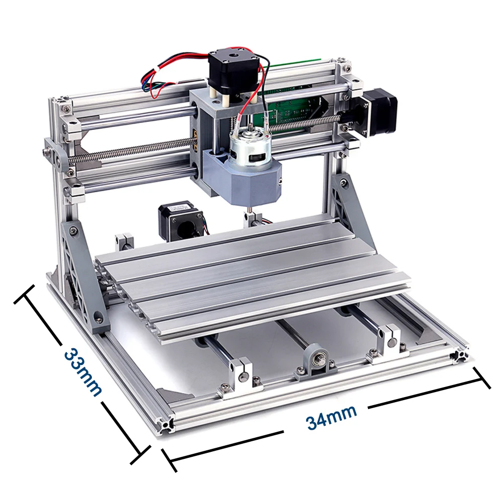 CNC 2418 DIY машина с GRBL управления рабочей областью 24x18x4,5 см 3 оси Pcb ПВХ фрезерный станок по дереву резьба гравер