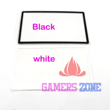 

6PCS Black & White Top LCD Screen Frame Surround Protector Cover For 2DS
