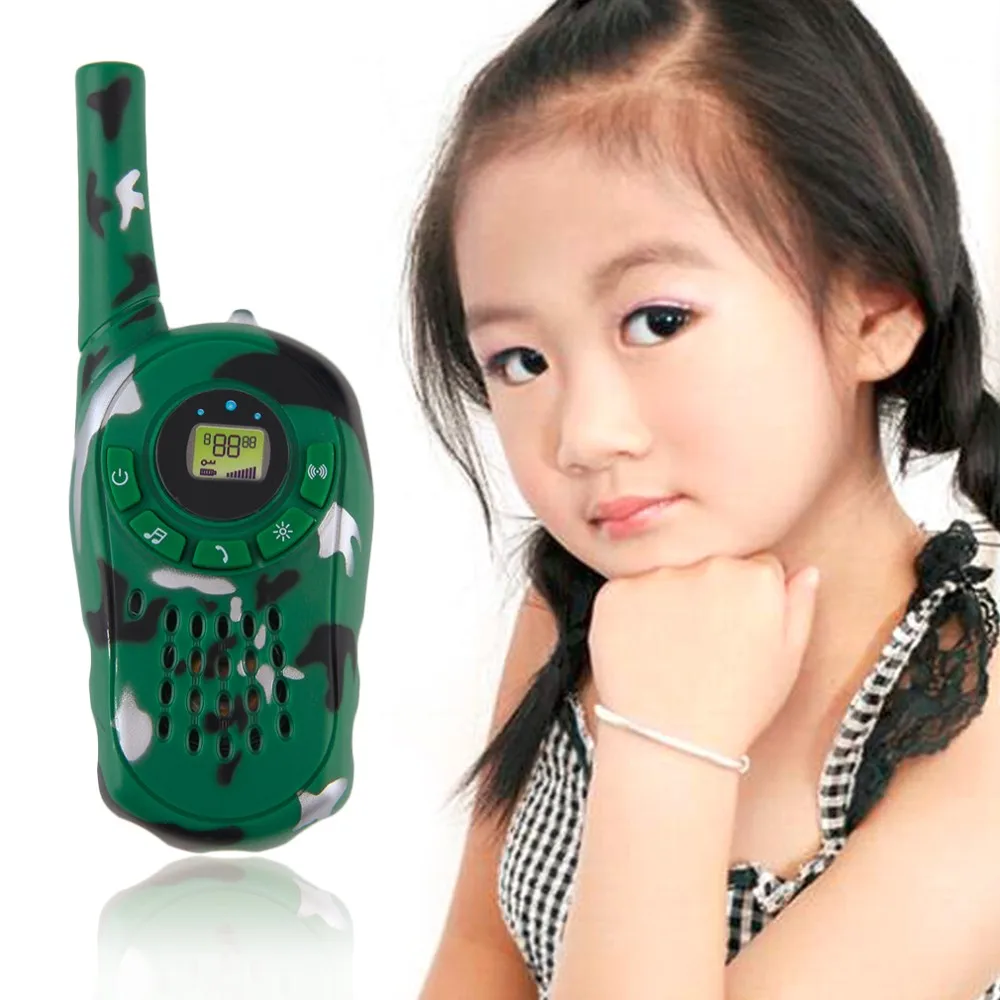 Gadgets Spy Camouflage Children Conan Walkie 2PcsTalkie Toy Spy Toy