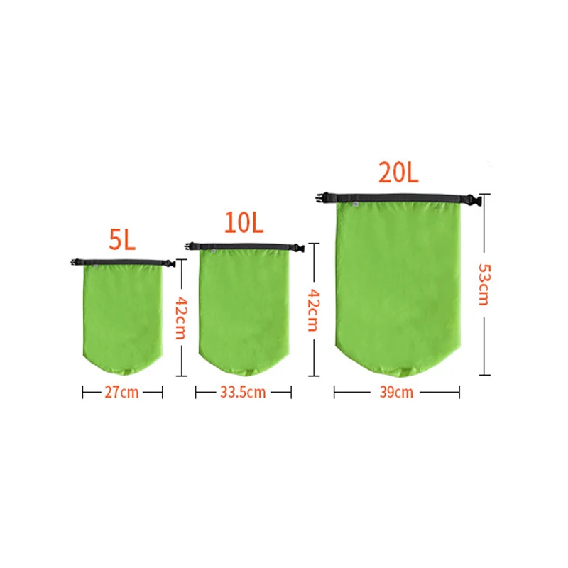 10L 20L bolsa seca impermeable paquete saco natación Rafting kayak río Trekking flotante vela Canoing bote resistencia al agua 10L 20L bolsa seca impermeable paquete saco natación Rafting kayak río Trekking flotante vela Canoing bote resistencia al agua