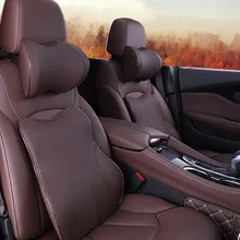 Подголовник сиденья автомобиля подушка пены памяти шеи Отдых Поддержка Подушка для путешествий вождения автомобиля Стайлинг