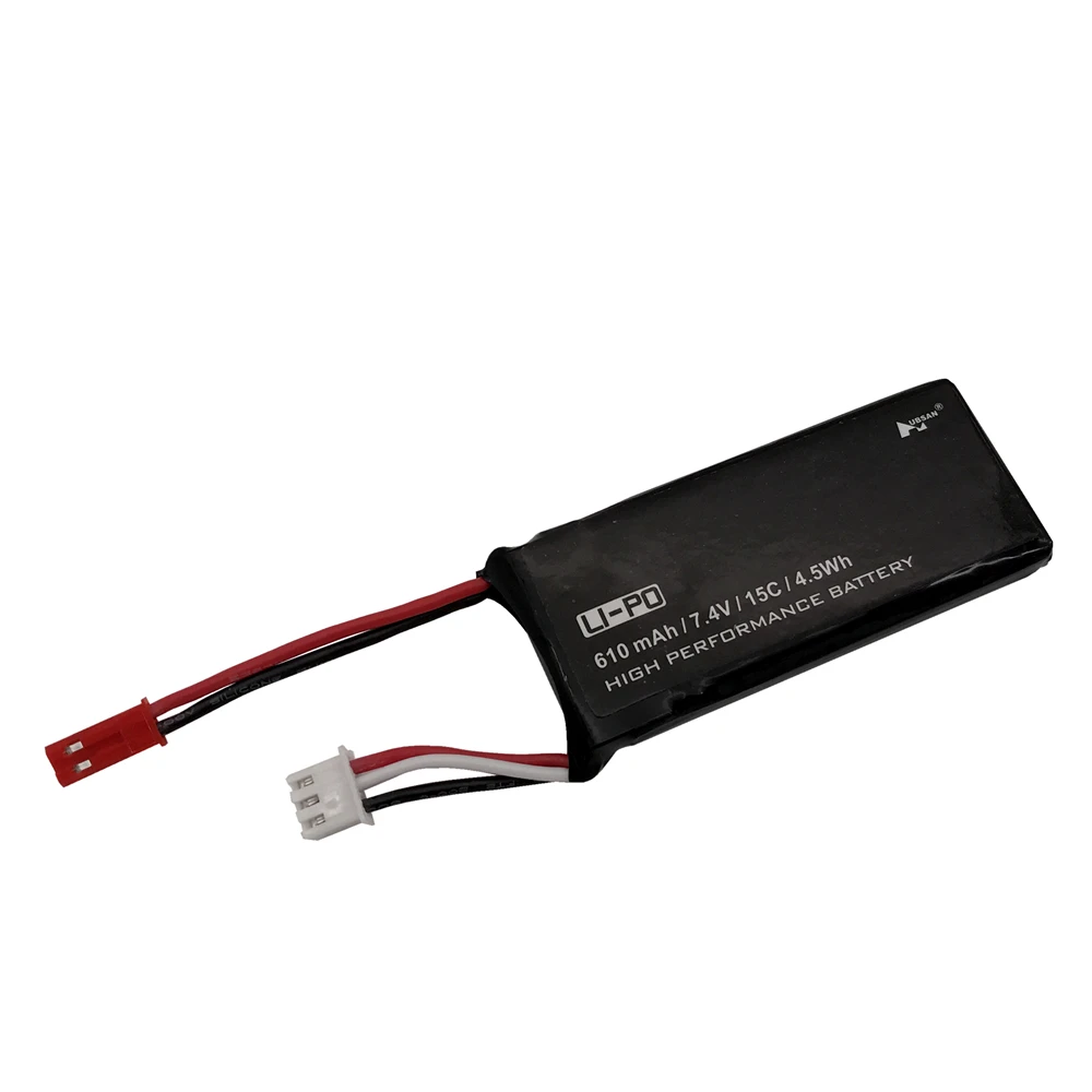 Оригинальный Hubsan X4 H502S H502E 7 4 в 610 мАч lipo аккумулятор 15C 4.5WH с usb зарядным устройством