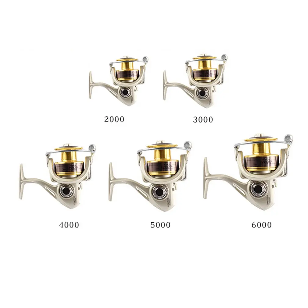 Metal Body Spinning Fishing Reel 6 Bearings Metal Carp Fishing Wheel Spinning Reel For Fishing Accessories