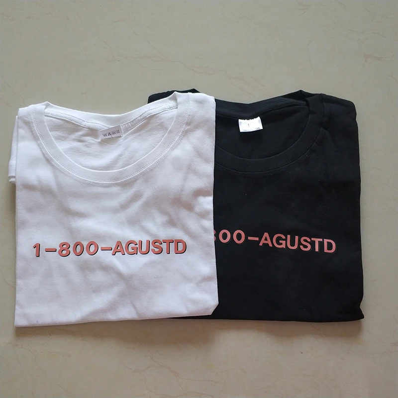 1-800-Agust D mujeres camiseta Casual Bts Suga Min Yoongi Kpop Camiseta cuello redondo manga corta mujeres Camisetas Mujer Xxl 1-800-Agust D mujeres camiseta Casual Bts Suga Min Yoongi Kpop Camiseta cuello redondo manga corta mujeres Camisetas Mujer Xxl