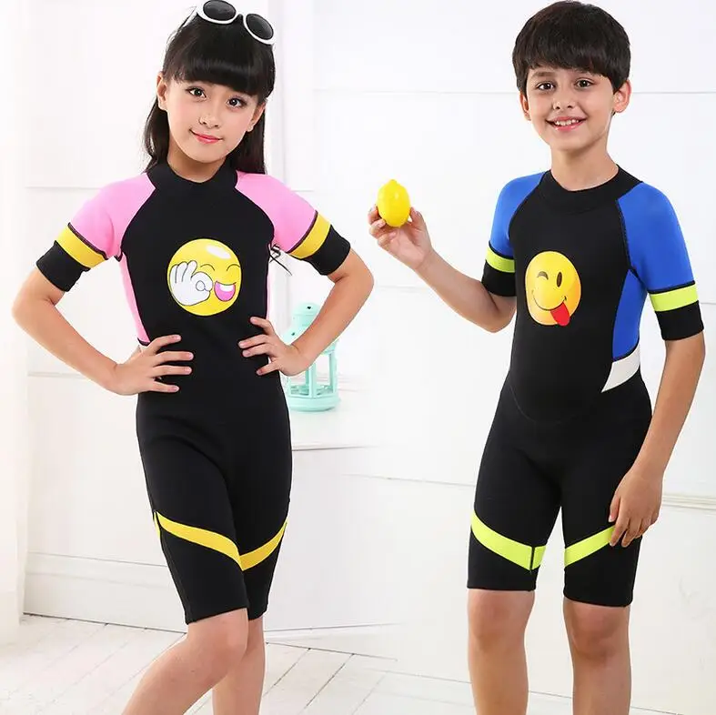 2mm Neoprene Kids children's Scuba&snorkeling suit wetsuits warm Scuba