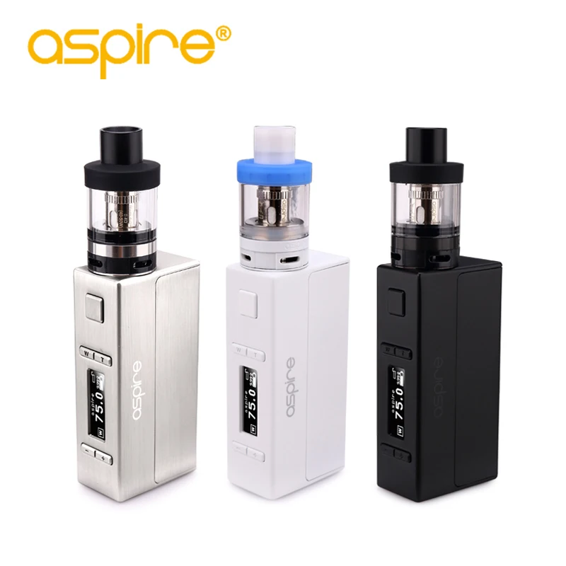 Электронная сигарета Aspire EVO 75 Вт электронная Vape Starter Kit с 2 мл резервуаром Atlantis