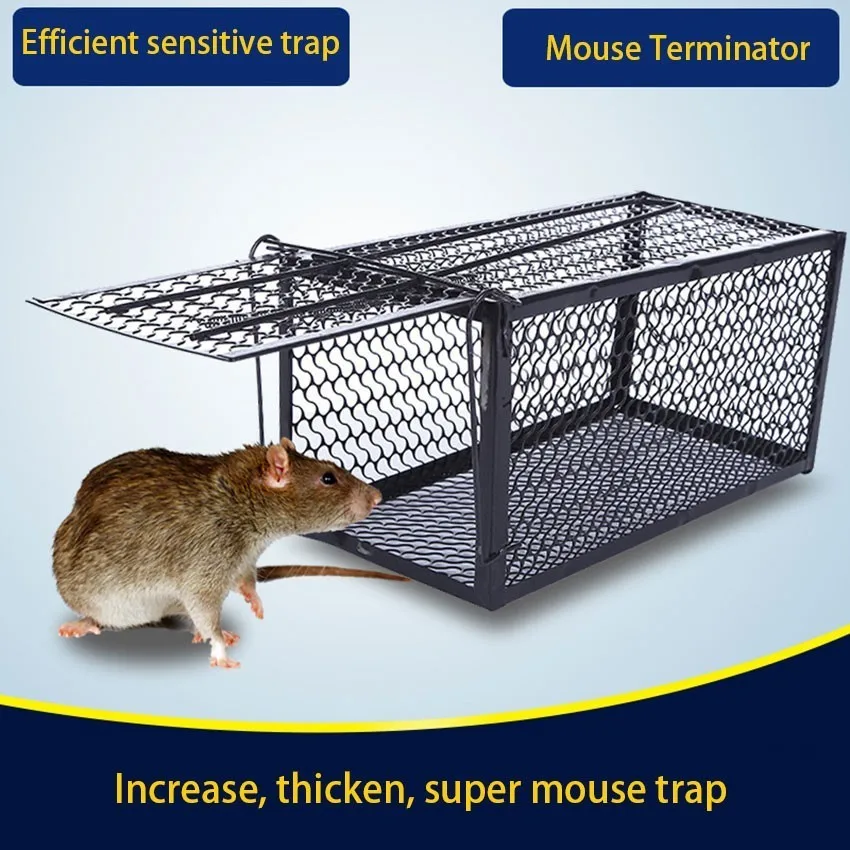Rodent Animal Mouse Humane Live Trap Hamster Cage Mice Rat Control Catch Nice GF 