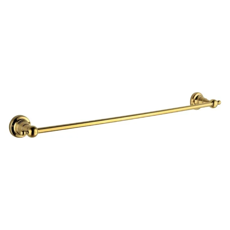 

Free shipping brass gold bathroom towel rack towel rack bathroom accessory GB008d-2