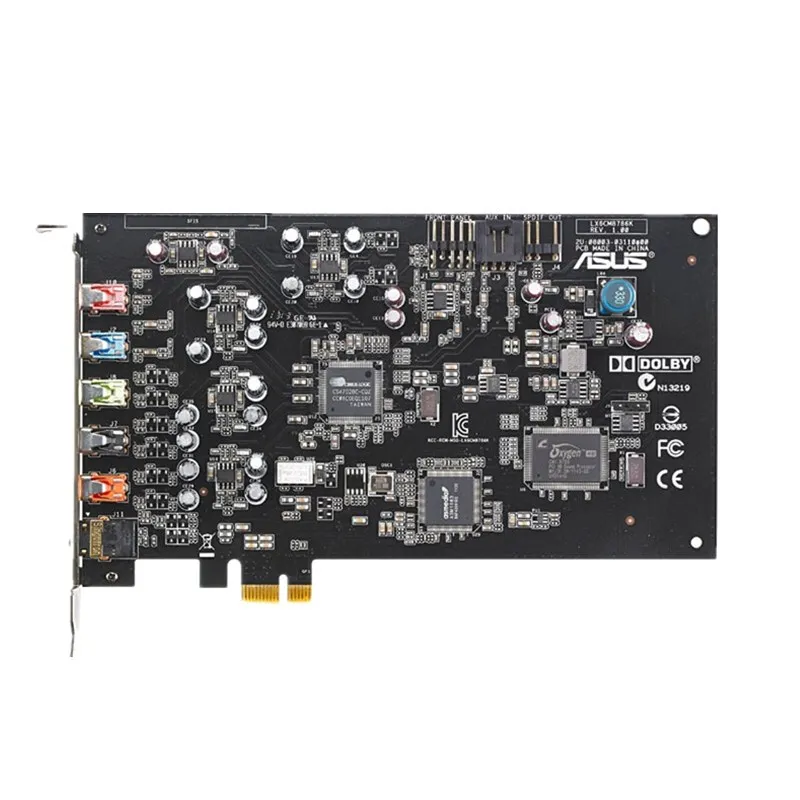 ASUS Xonar D KARAX для поющих энтузиастов 7 1 channel PCI E музыкальная звуковая карта|Звуковые