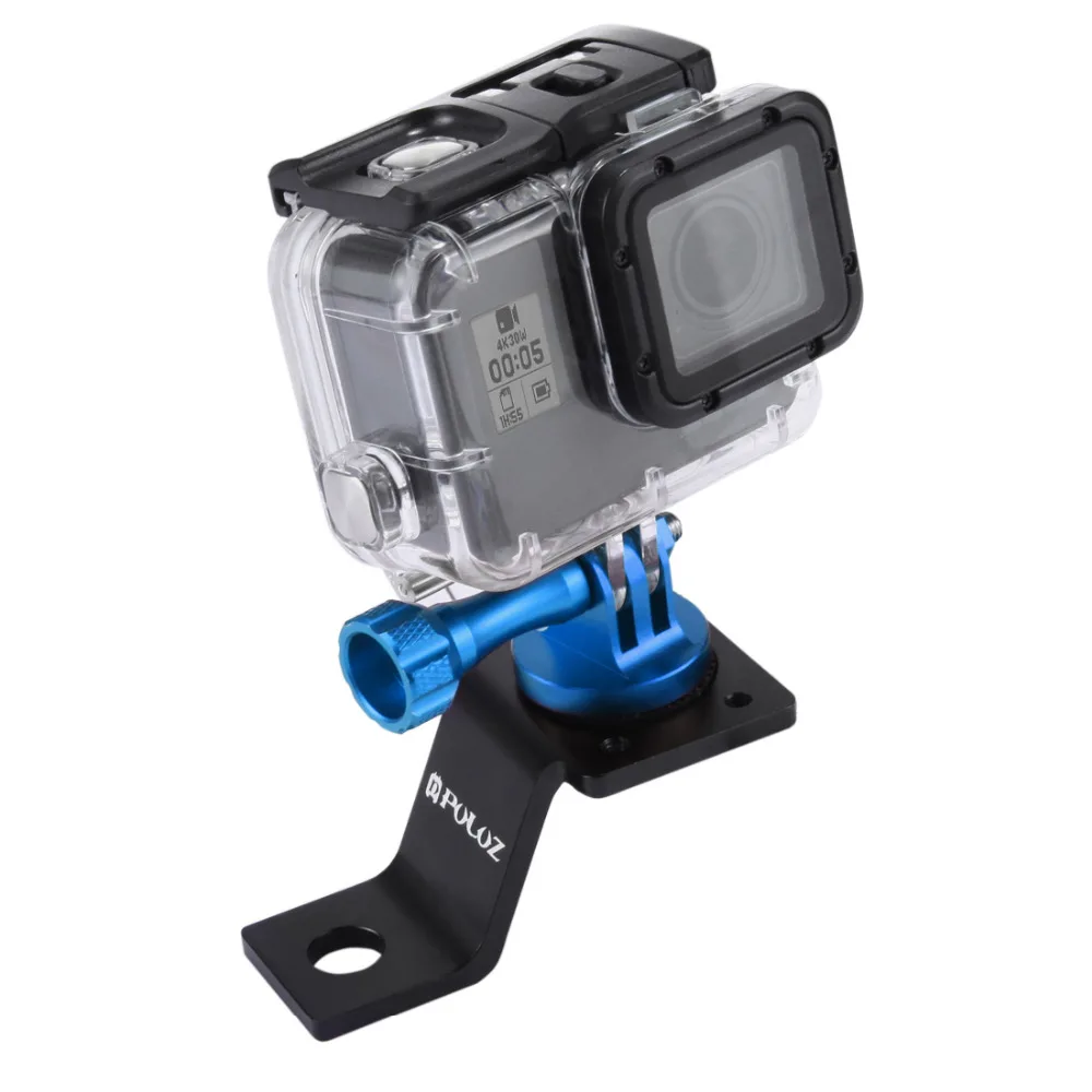 PULUZ алюминиевый сплав мотоцикла фиксированной держатель для GoPro HERO6 5 сессия 4 3+ 3 для Xiaomi yi/ SJCAM SJ5000 для EKEN H9R